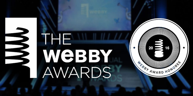 Verona is an official honoree for the 20th annual Webby Awards